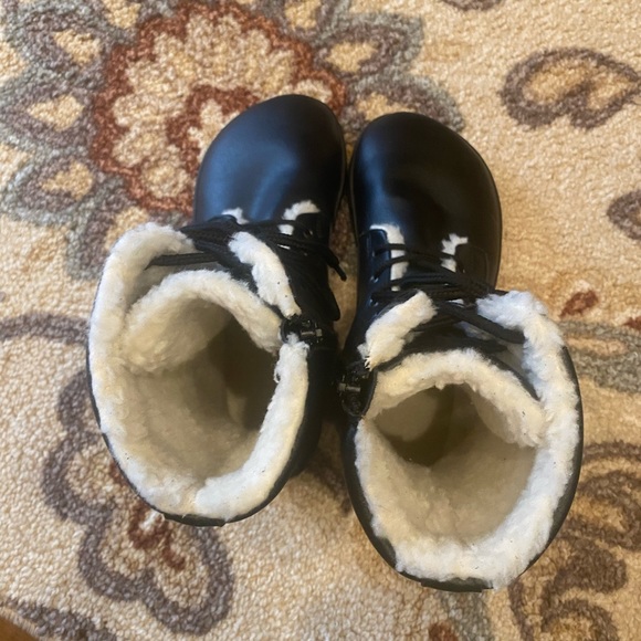 Ahinsa Jaya winter zip up black boot size 40 Barefoot style boot - Picture 5 of 6